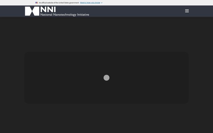 Screenshot of nano.gov