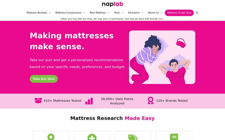 Screenshot of naplab.com