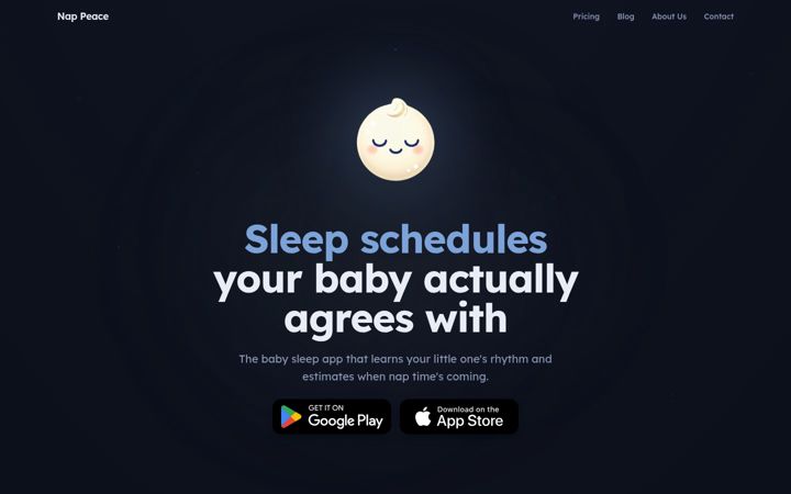 Captura de pantalla de nappeace.com