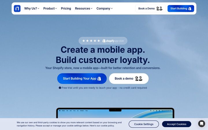 Screenshot of napps-solutions.com