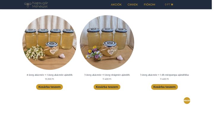 Screenshot of napsugarmez.hu