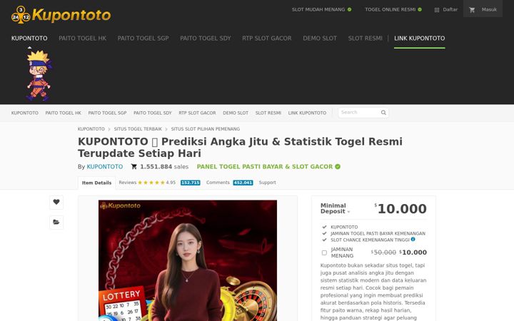 Skærmbillede af narasushidumont.com