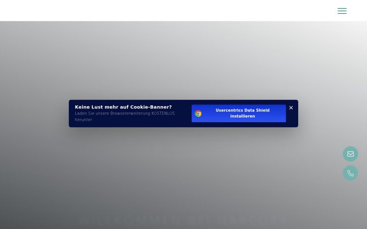 Screenshot of narcura.de