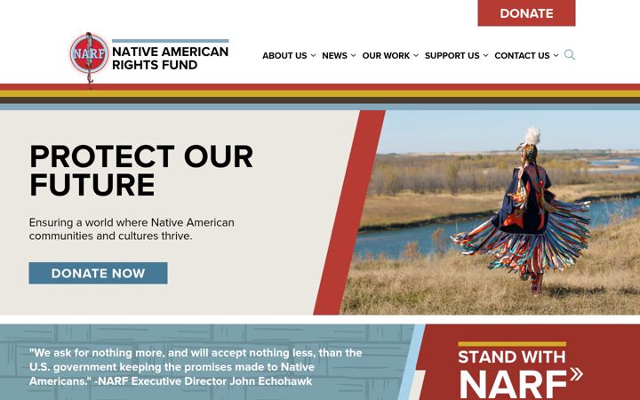 Screenshot of narf.org