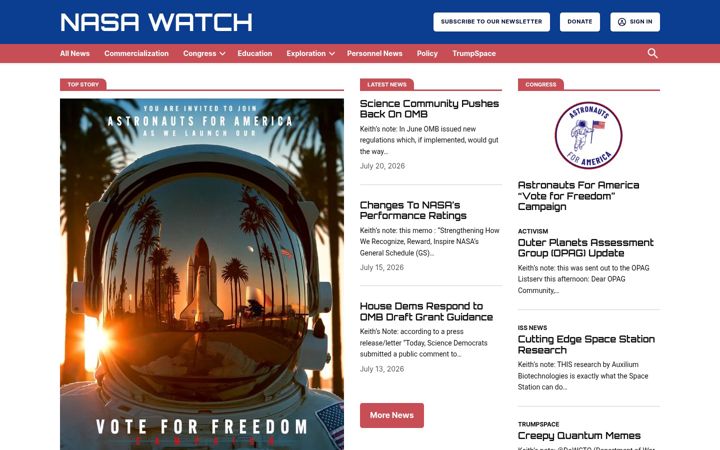 Zrzut ekranu nasawatch.com