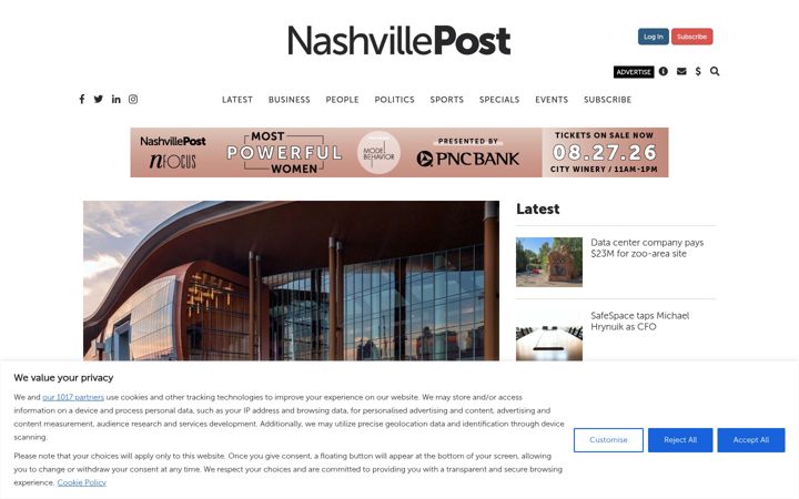 Screenshot of nashvillepost.com