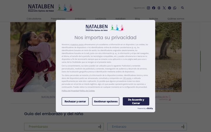 Screenshot of natalben.com