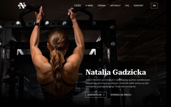 Ekrānuzņēmums no nataliagadzicka.pl