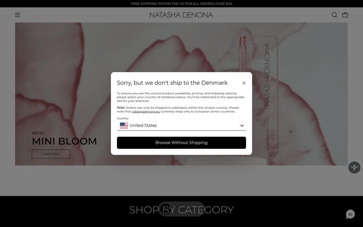 Screenshot ta' natashadenona.com