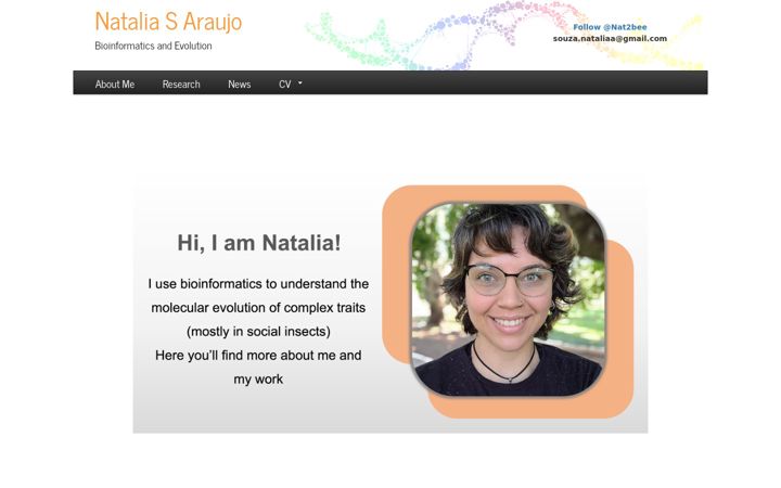 Captură de ecran a natevolution.com