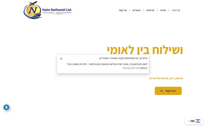 Screenshot of nathaniel.co.il