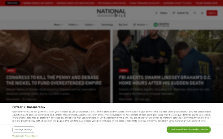 Screenshot of nationalfile.com