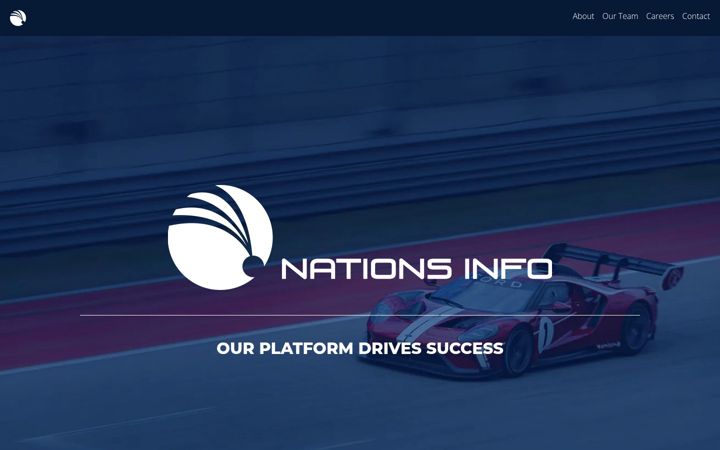 Screenshot of nationsinfocorp.com