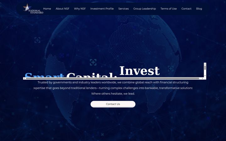 Screenshot of natstandard.com