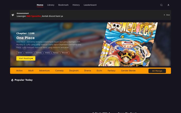 Skærmbillede af natsu.tv