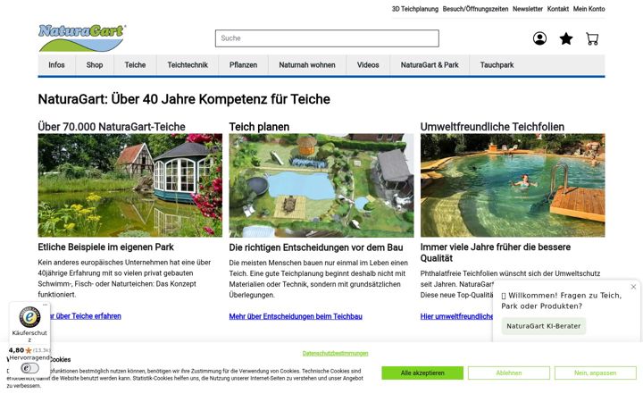 Screenshot of naturagart.de
