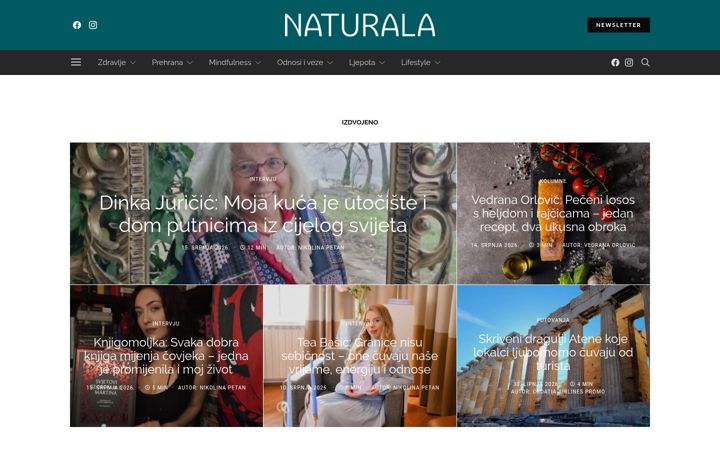 Zrzut ekranu naturala.hr