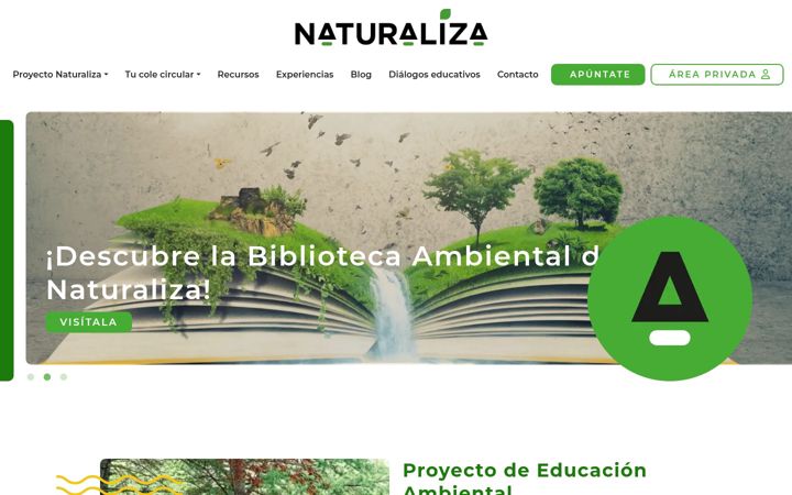 Zrzut ekranu naturalizaeducacion.org