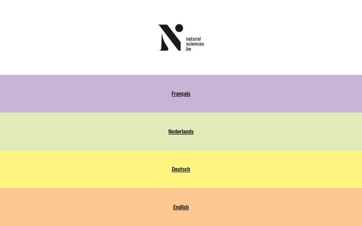 Screenshot of naturalsciences.be