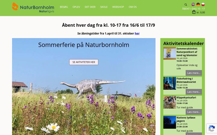 Capture d'écran de naturbornholm.dk