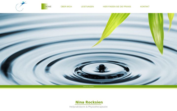 Screenshot of naturheilpraxis-rocksien.de