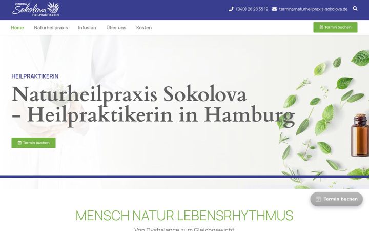 Screenshot di naturheilpraxis-sokolova.de