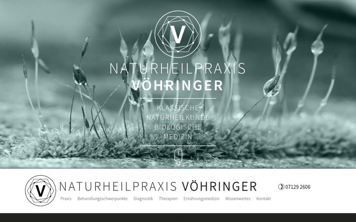 Screenshot του naturheilpraxis-voehringer.de