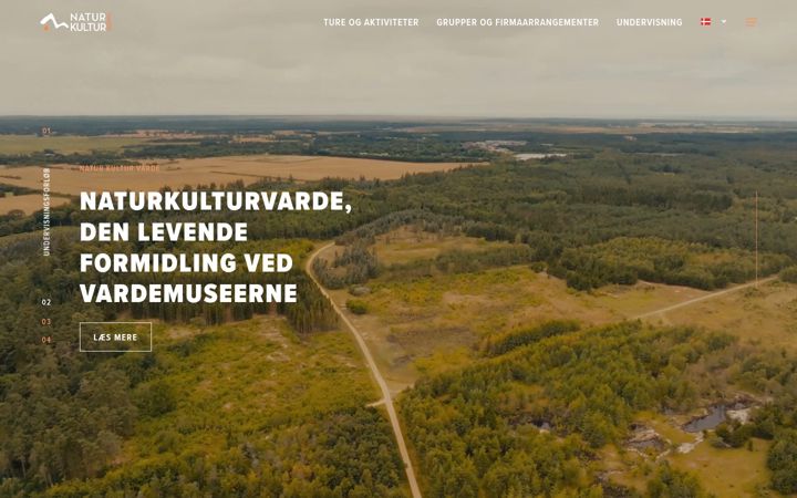 Ekrānuzņēmums no naturkulturvarde.dk