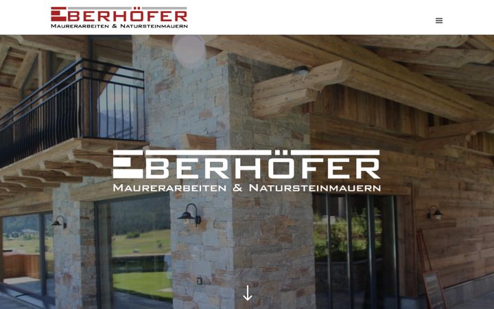 Screenshot of natursteinmauer-eberhoefer.com