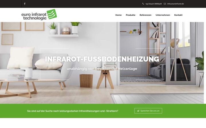Screenshot of naturstromheizung.de