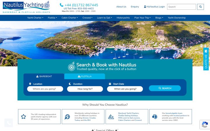 nautilusyachting.com