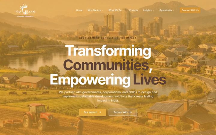 Screenshot of navgraam.com