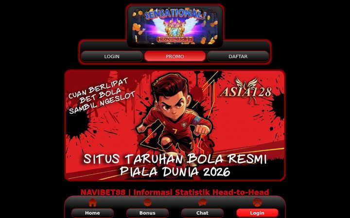 Screenshot of navibet88.net