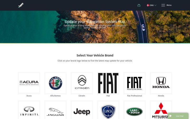 Screenshot ta' navigation.com