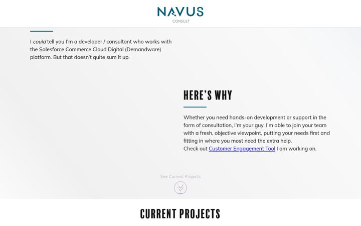 Snímek obrazovky navus-consult.dk