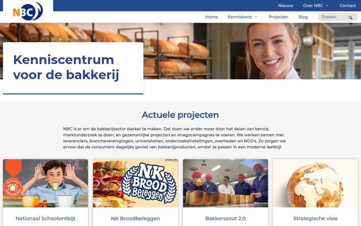 Screenshot of nbc.nl
