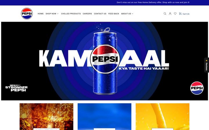 Screenshot of nbcpepsi.com