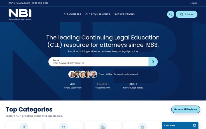 Screenshot of nbi-sems.com