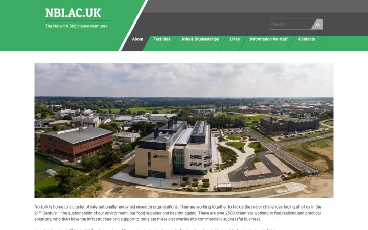 Skærmbillede af nbi.ac.uk