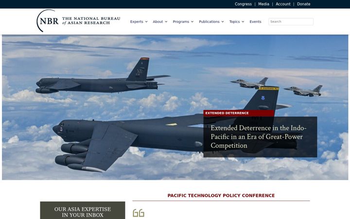 Screenshot of nbr.org