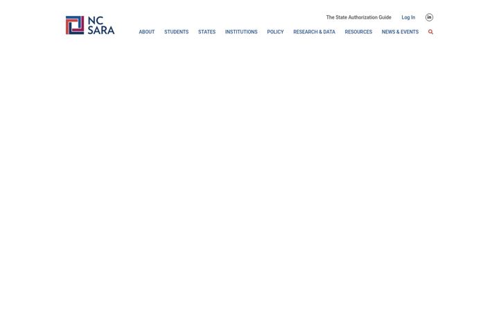 Screenshot of nc-sara.org