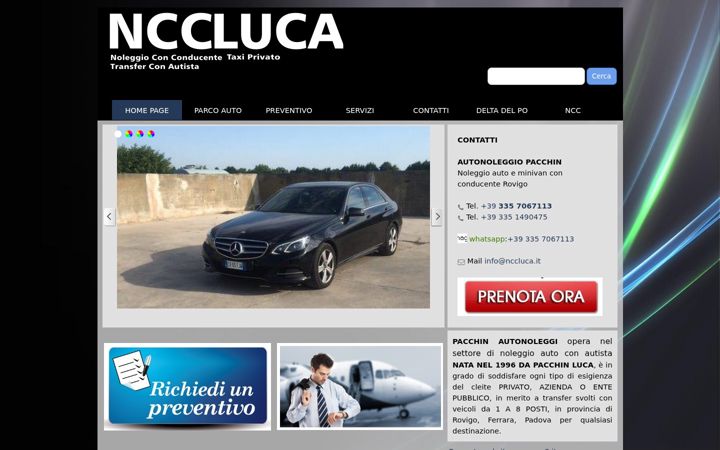 Screenshot of nccluca.it