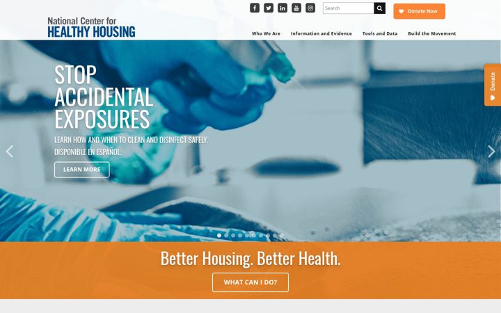Screenshot of nchh.org