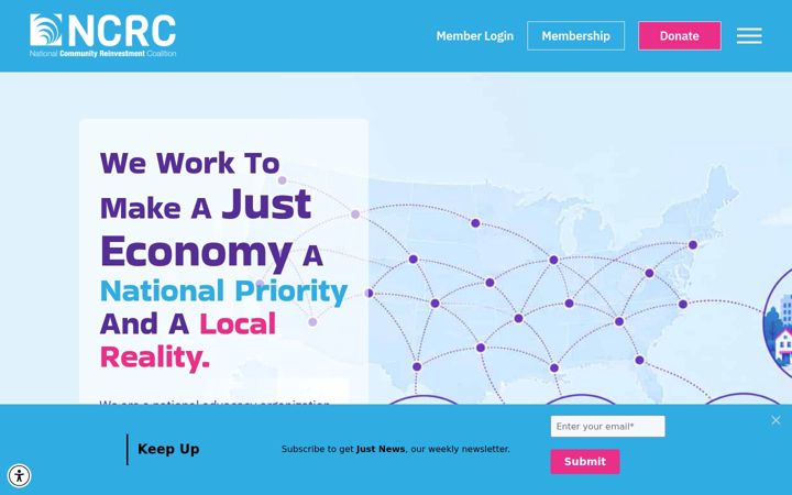 Screenshot of ncrc.org