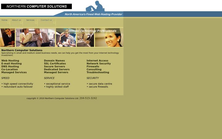 Screenshot of ncsl.ca
