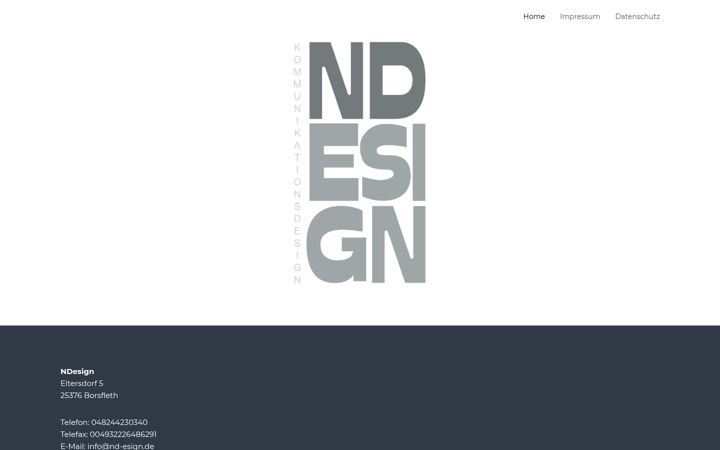 Screenshot ta' nd-esign.de