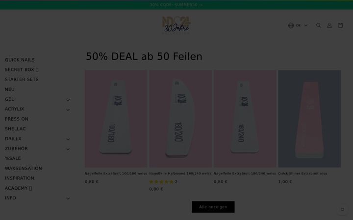 Screenshot of nd24.de