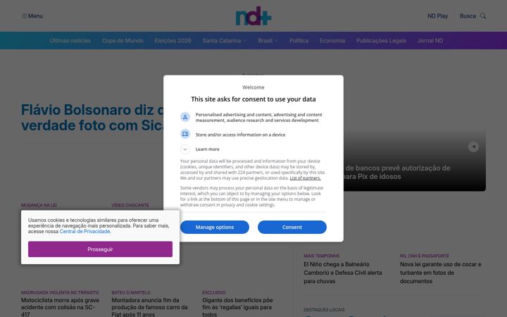 Zrzut ekranu ndmais.com.br