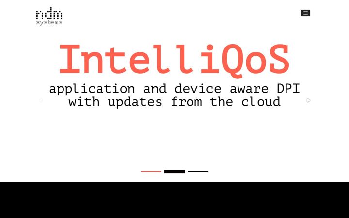 Screenshot van ndmsystems.com