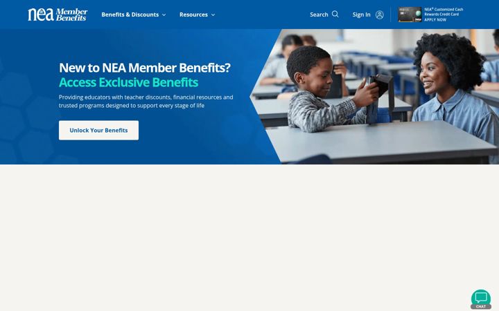 Screenshot of neamb.com